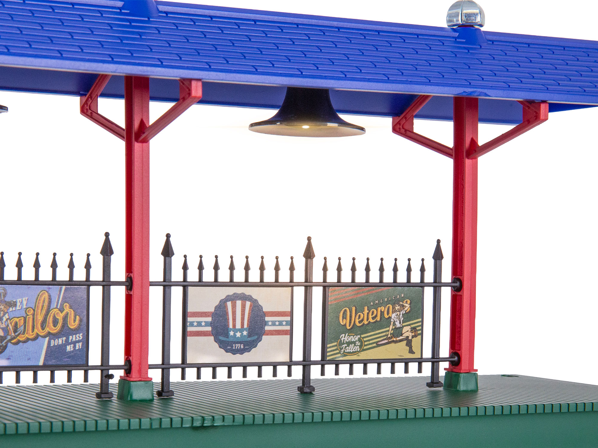 America/WWII Lighted Station Platform