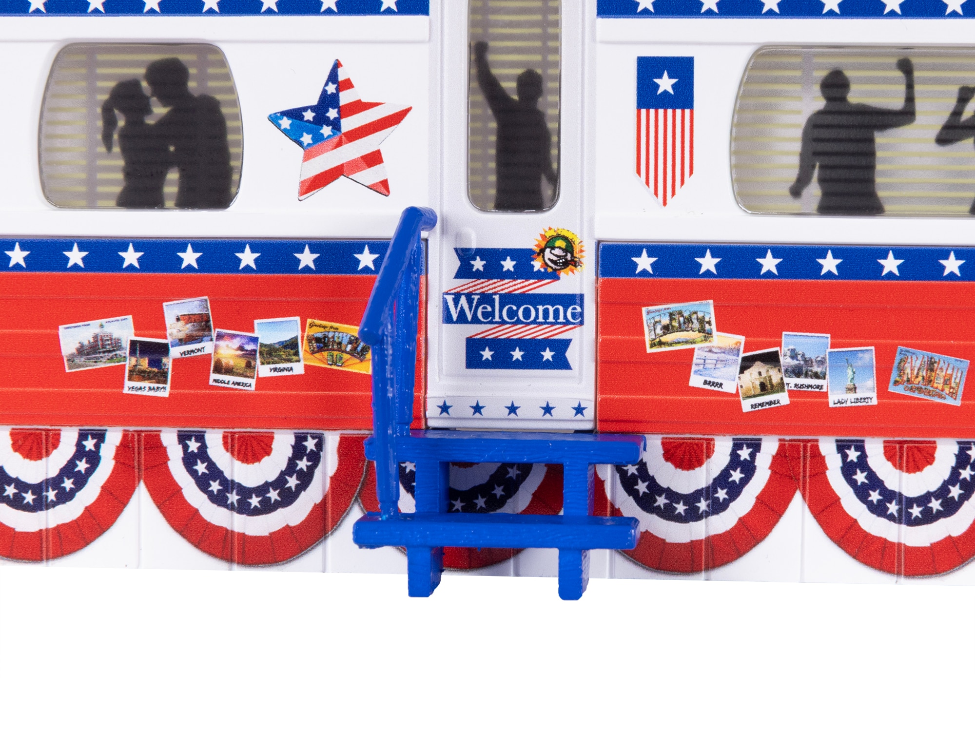 Patriotic Trailer Home