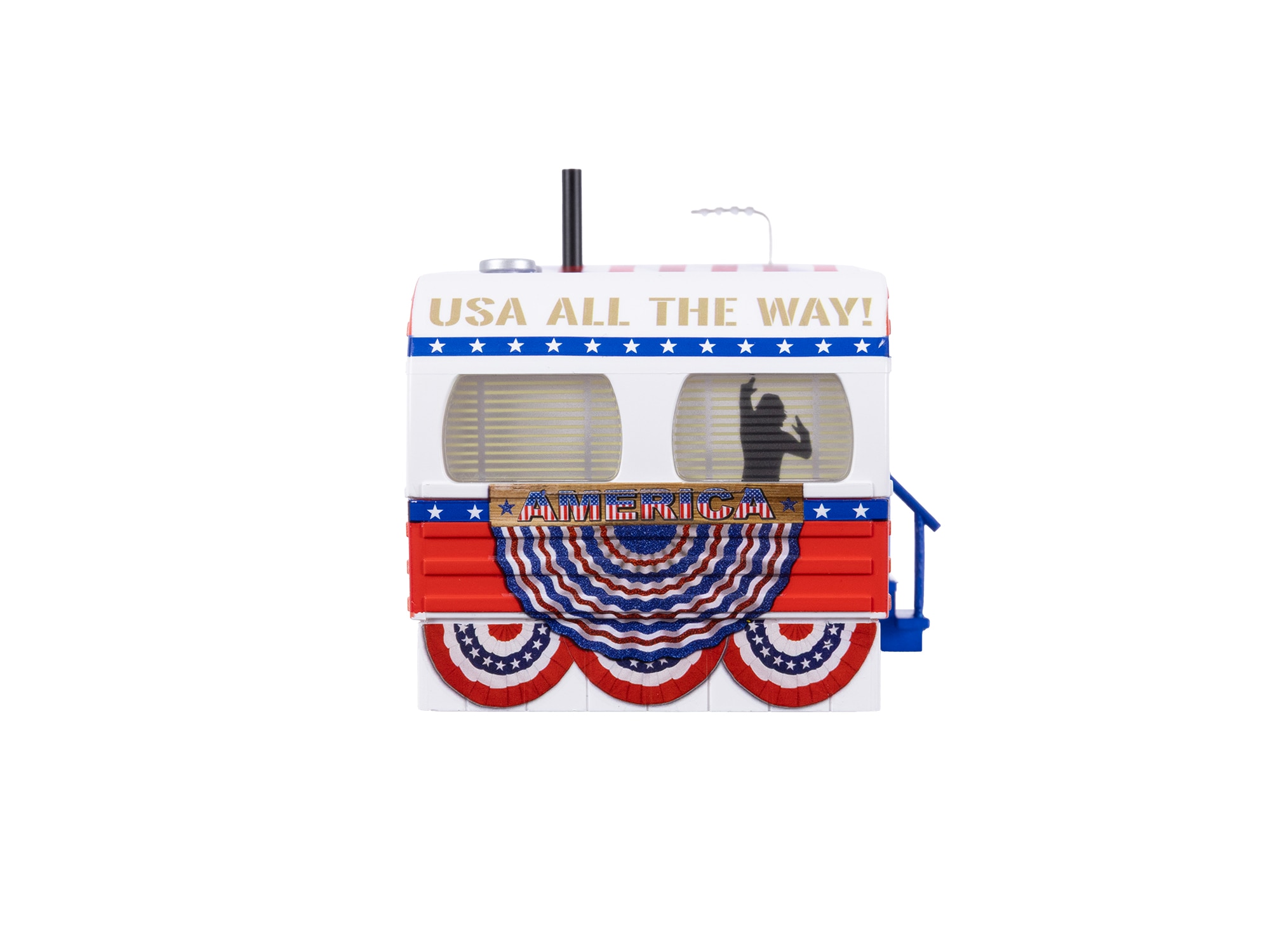 Patriotic Trailer Home