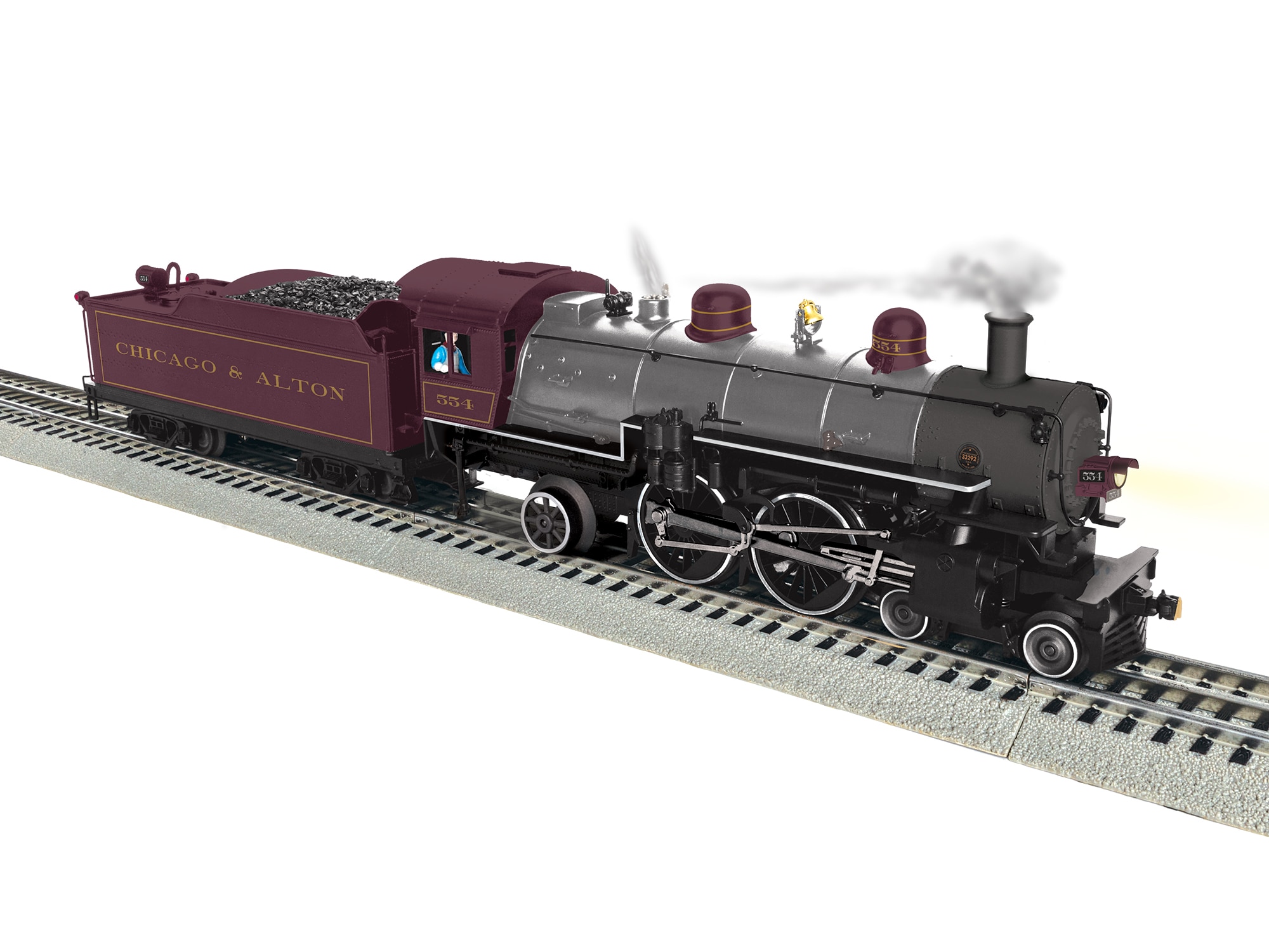 Chicago & Alton LEGACY A6 Atlantic #554