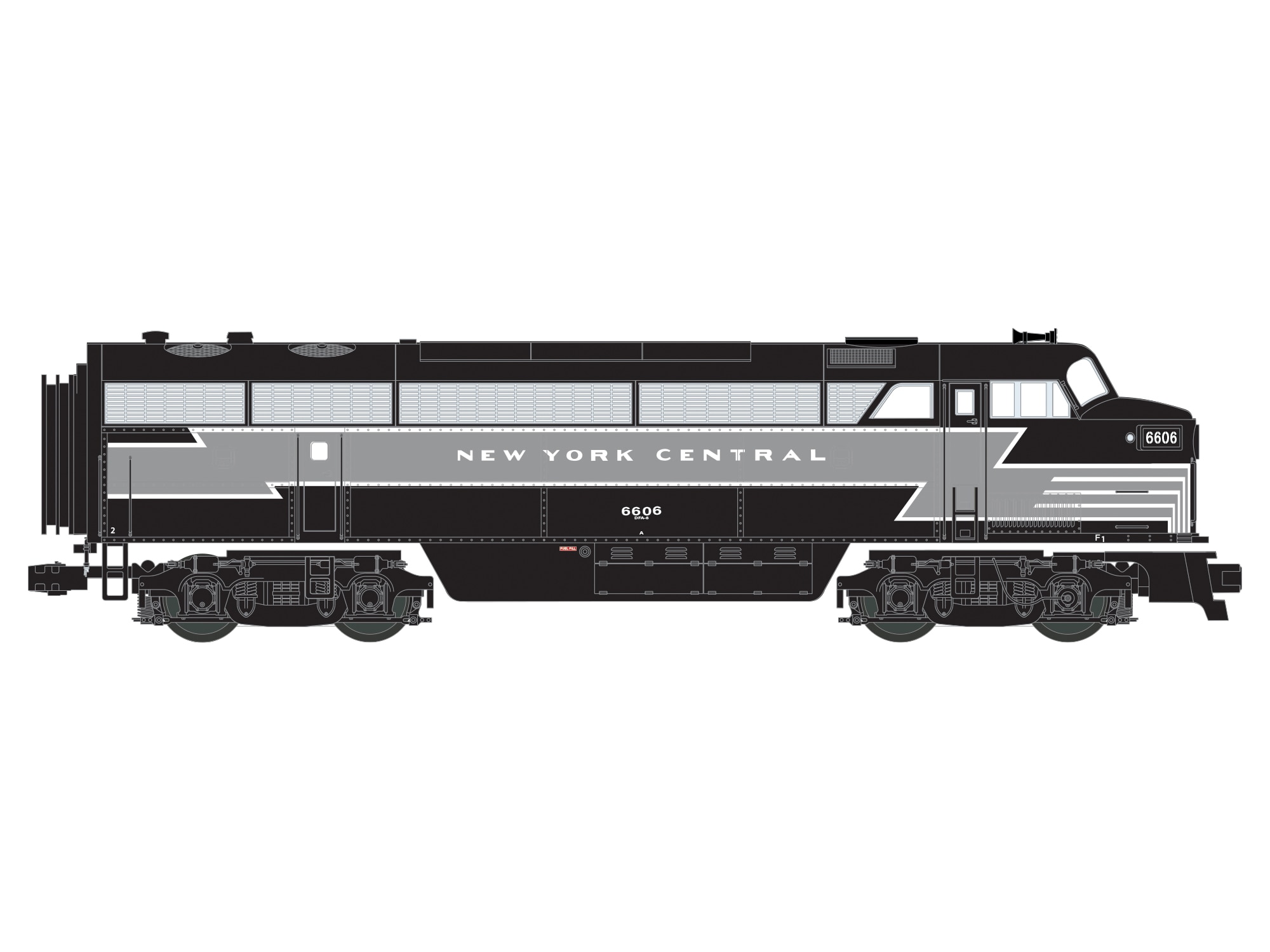 New York Central LEGACY C Liner #6606