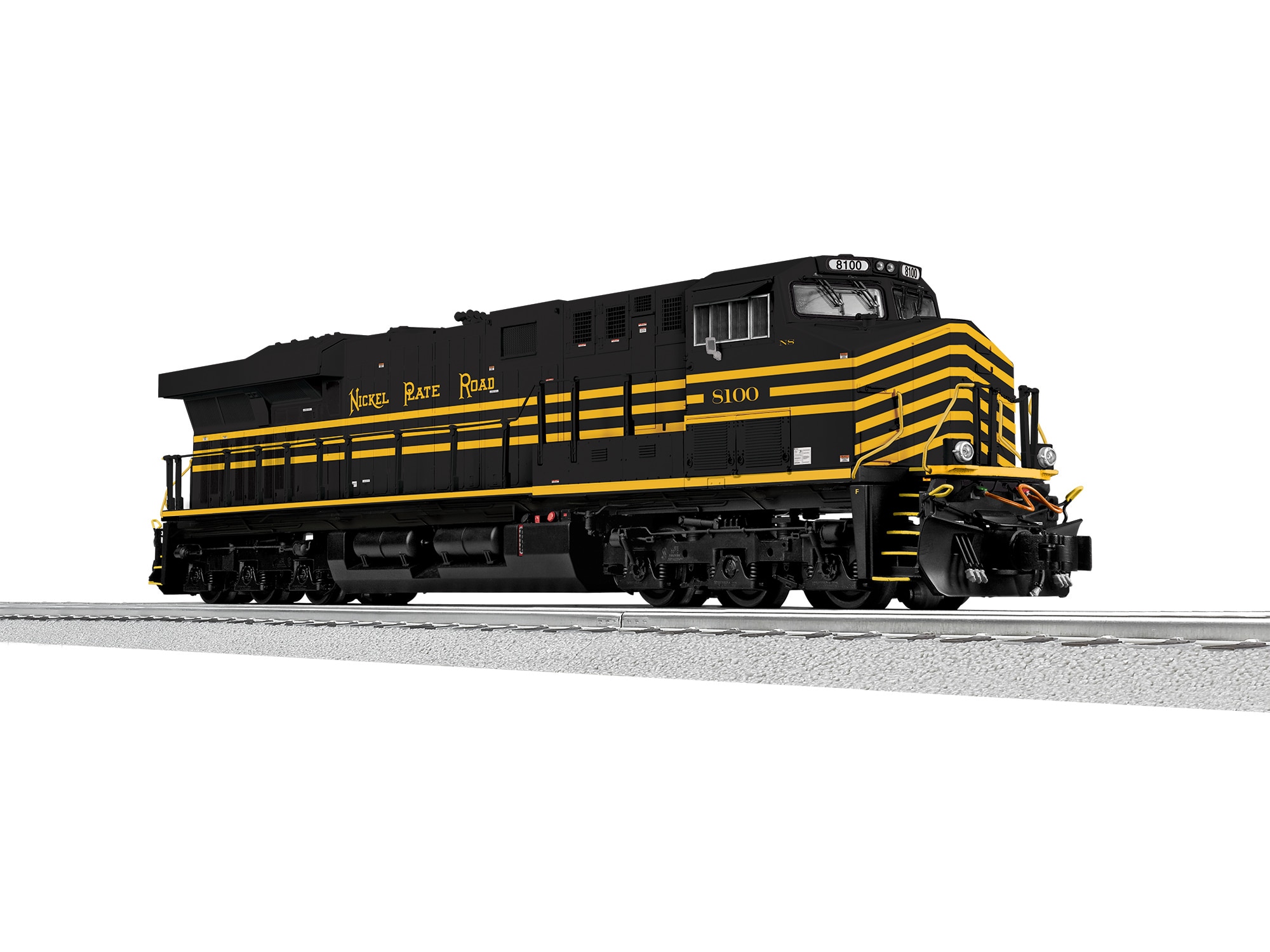 NS/Nickel Plate Non-pwd ES44 #8100