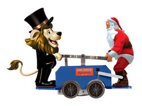 Lenny/Santa Handcar - Blue