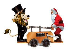 Lenny/Santa Handcar - Bronze