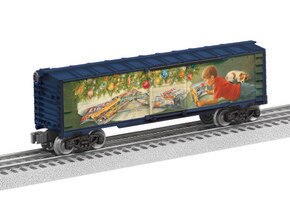 Christmas Anticipation boxcar