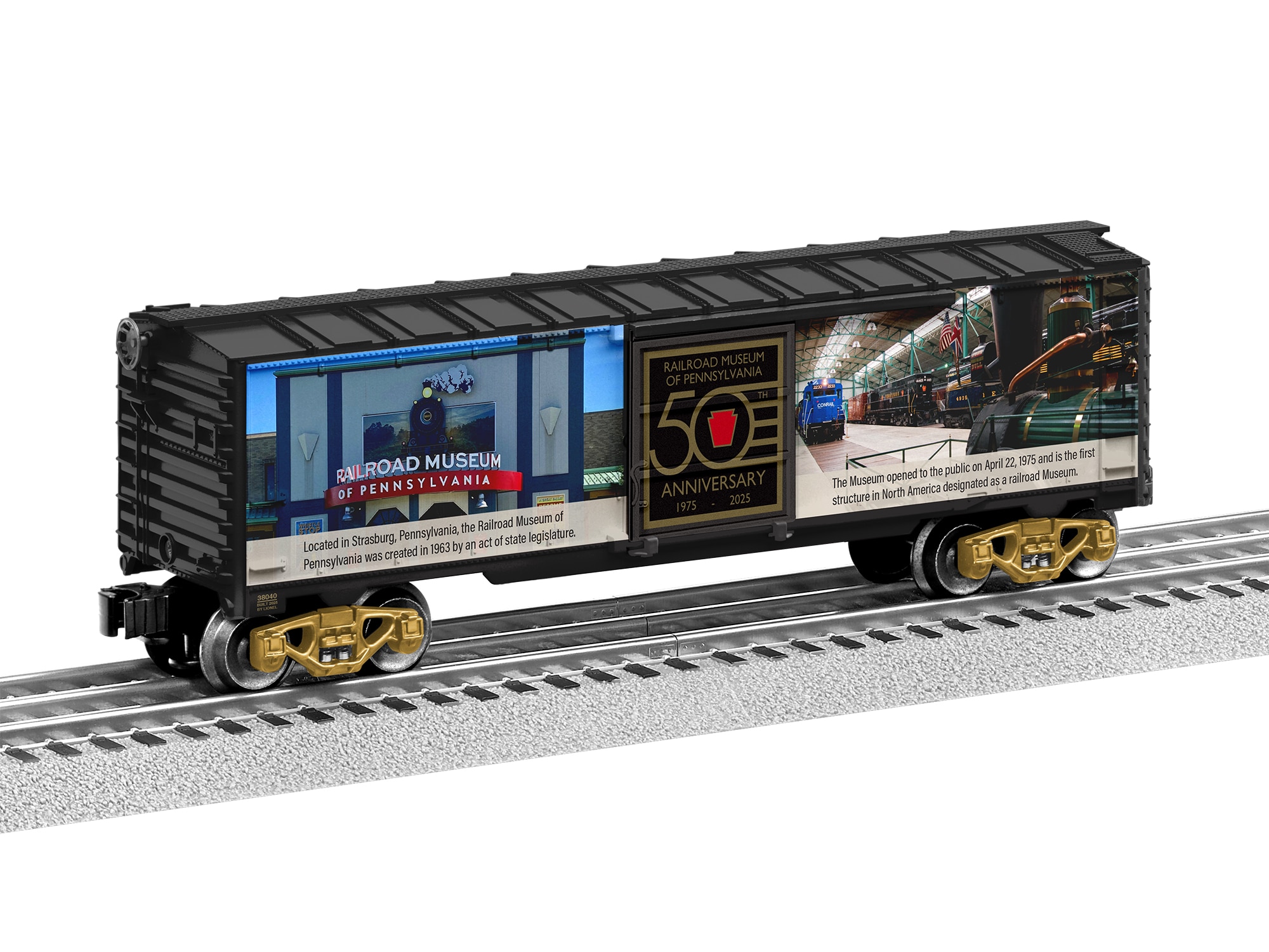 Railroad Museum of Pennsylvania 50th Anniversary Boxcar