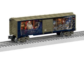 "Santa's Final Touch" - A Lionel Legacy Boxcar