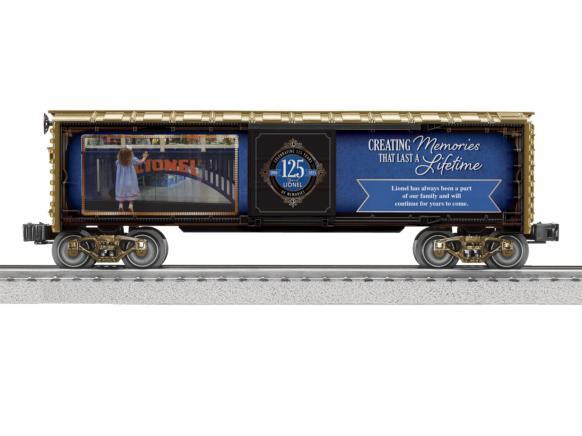 Lionel moment personalized boxcar