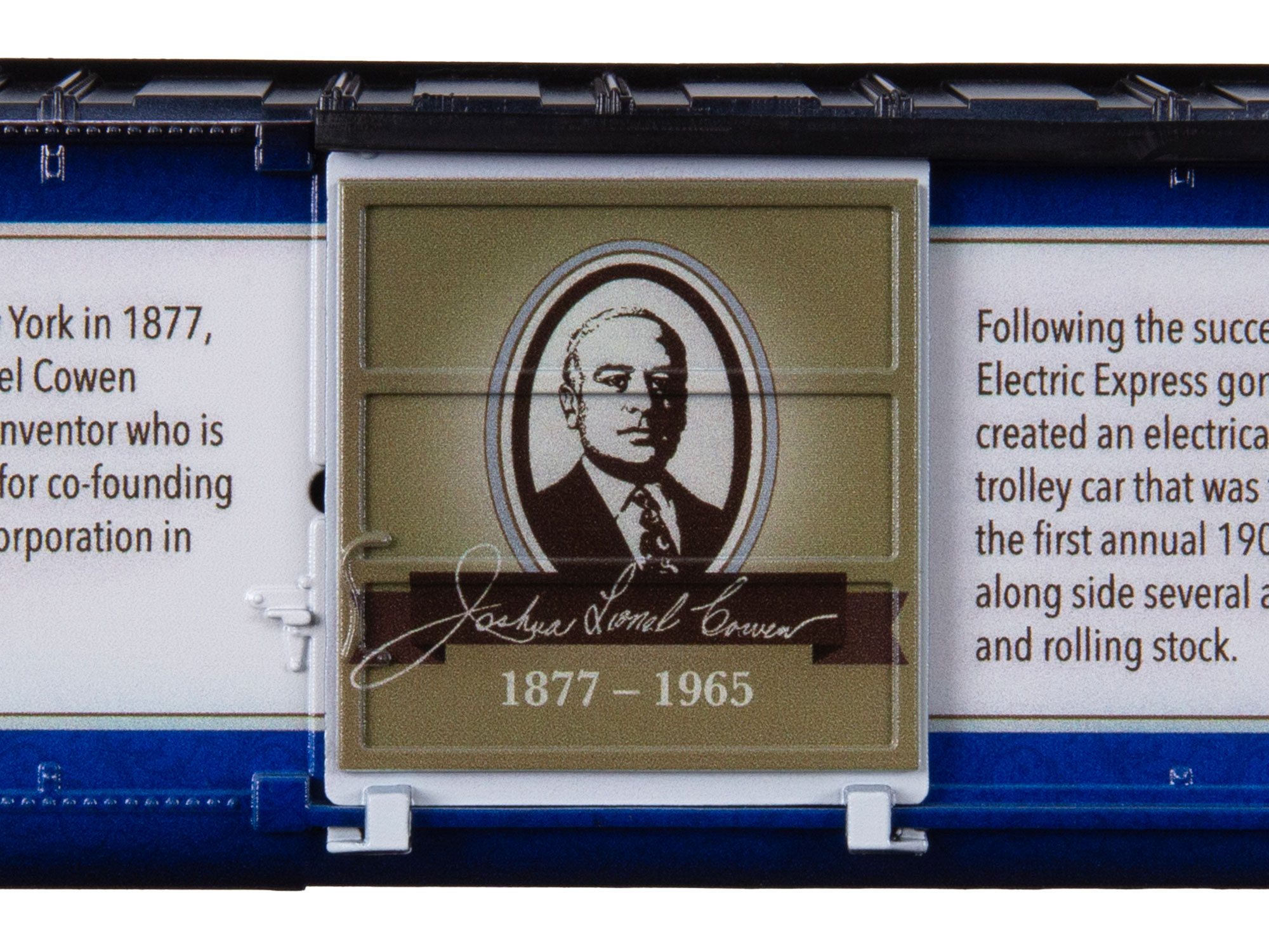 Joshua Lionel Cowen Notable American Boxcar