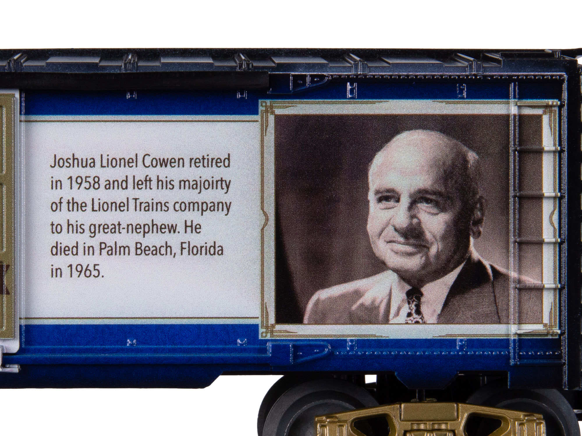 Joshua Lionel Cowen Notable American Boxcar