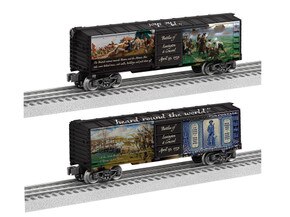 Battles of Lexington & Concord 250th Anniversary Boxcar