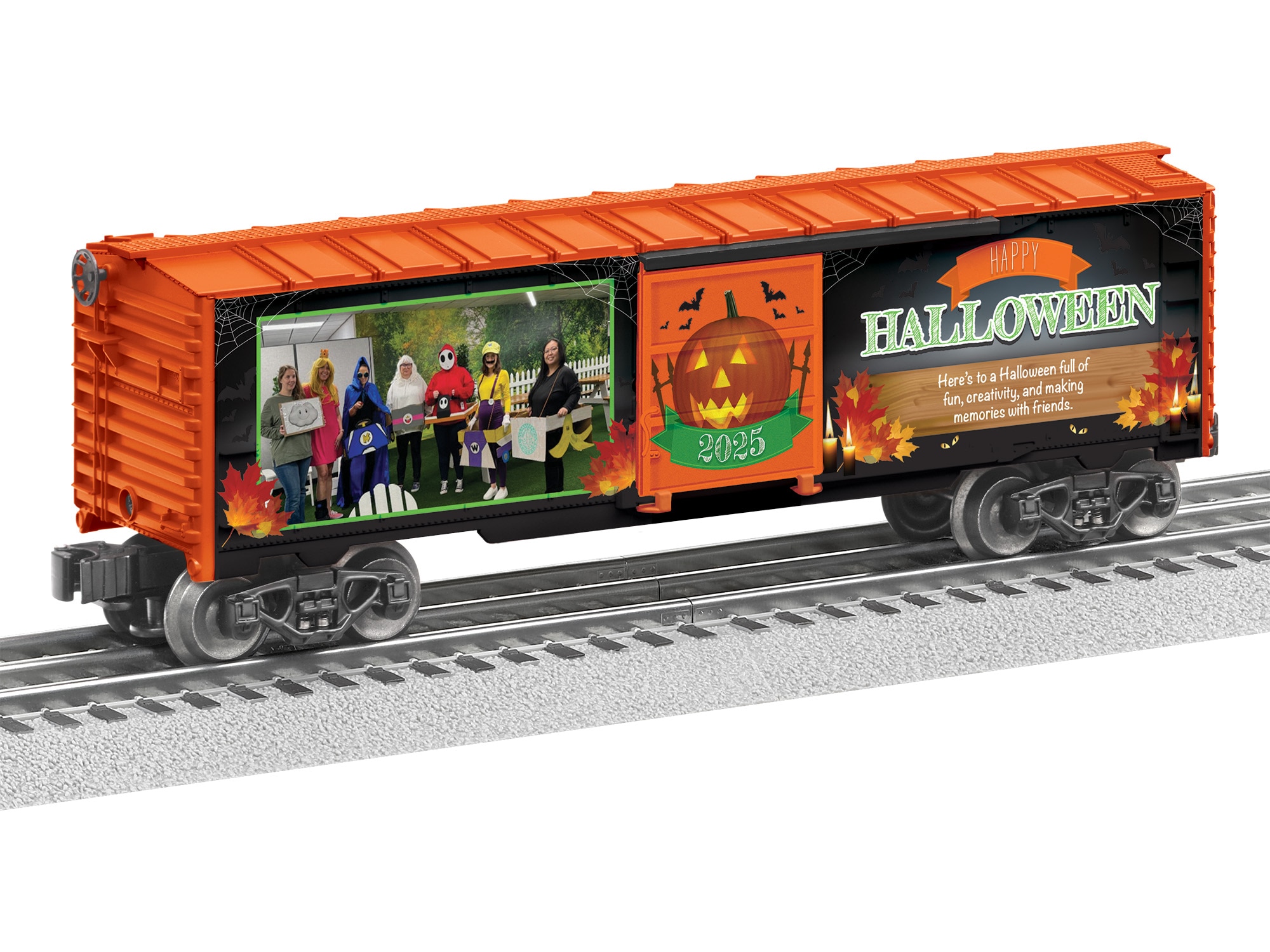 Halloween Personalized Boxcar