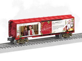Merry Christmas Personalized Boxcar