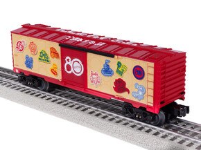 Mattel 80th Anniv. boxcar.