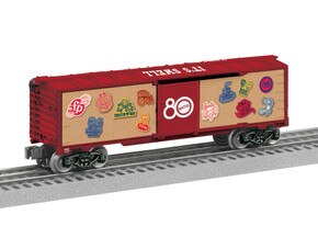 Mattel 80th Anniv. boxcar.