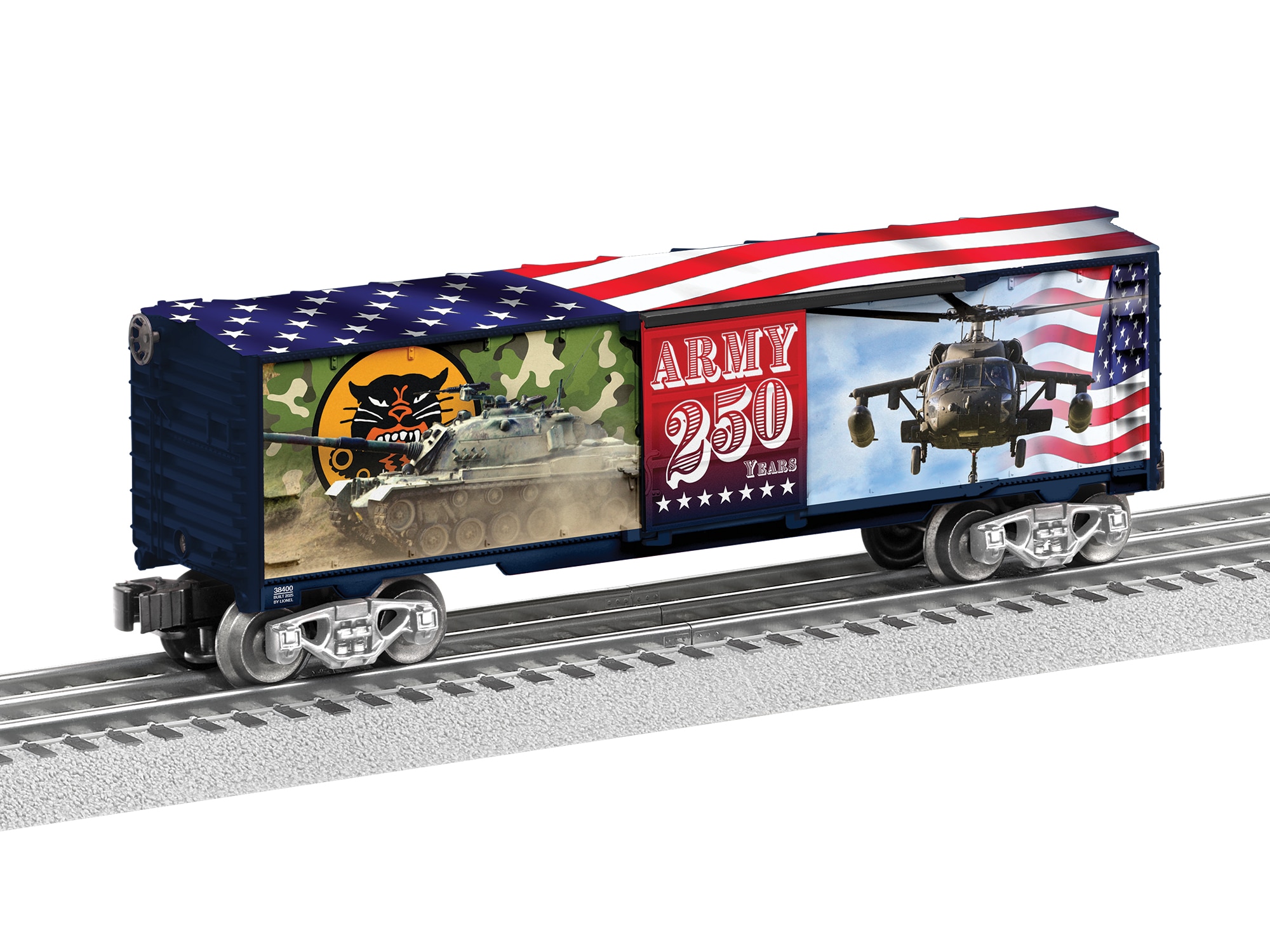 US Army 250th Anniversary MUSA Boxcar