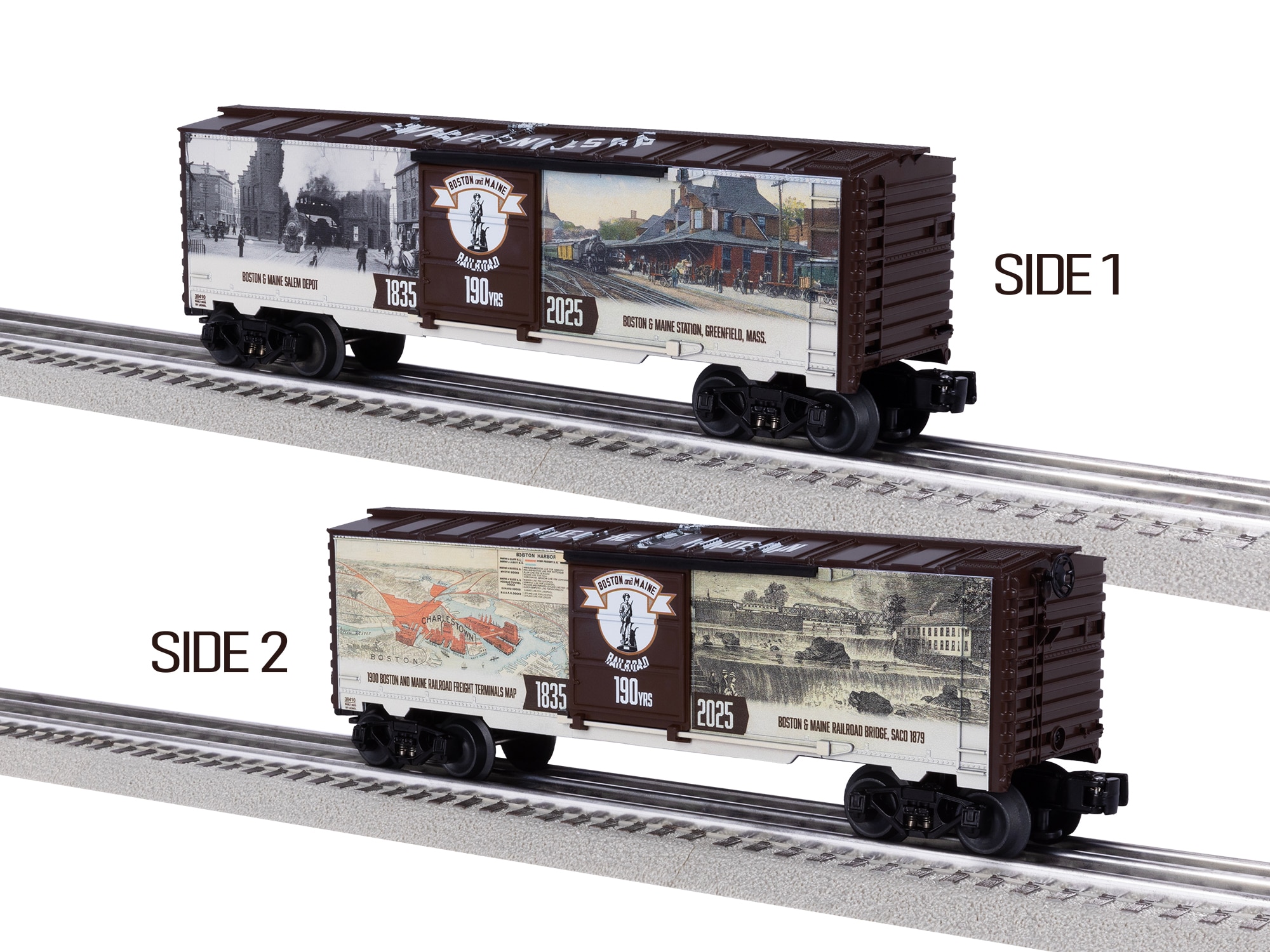 Boston & Maine RR 190th Anniversary MUSA Boxcar
