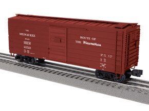 Milwaukee Road Rib-side Boxcar (Hiawatha) #23729