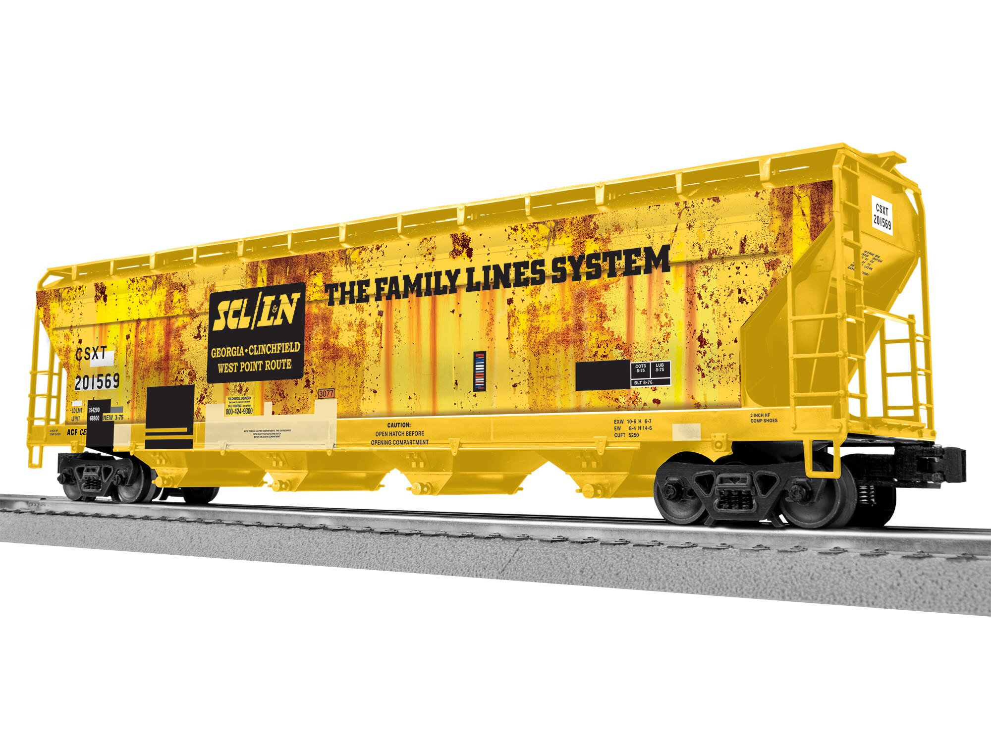 CSX ACF 4-Bay Centerflow #201569