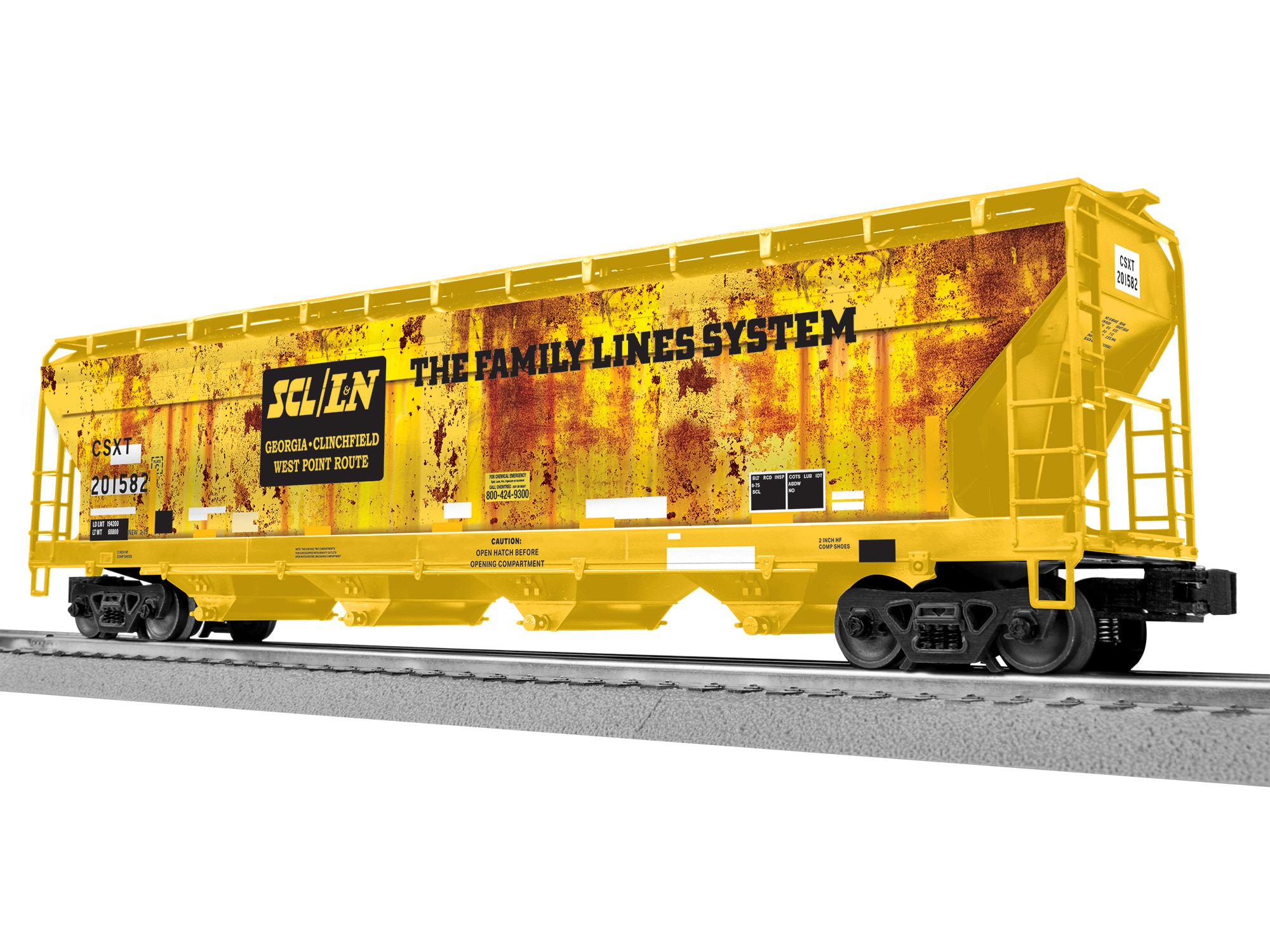 CSX ACF 4-Bay Centerflow #201582
