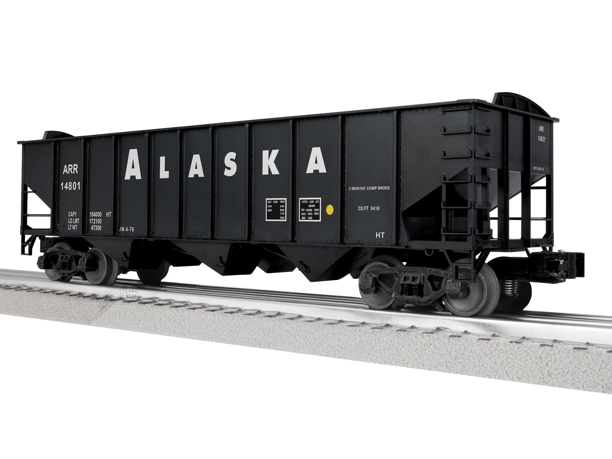 Alaska 3-Bay Hopper w/Peaked Ends #14801