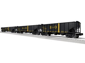 B&O 3-Bay Hopper w/Peaked Ends 3 Pack B