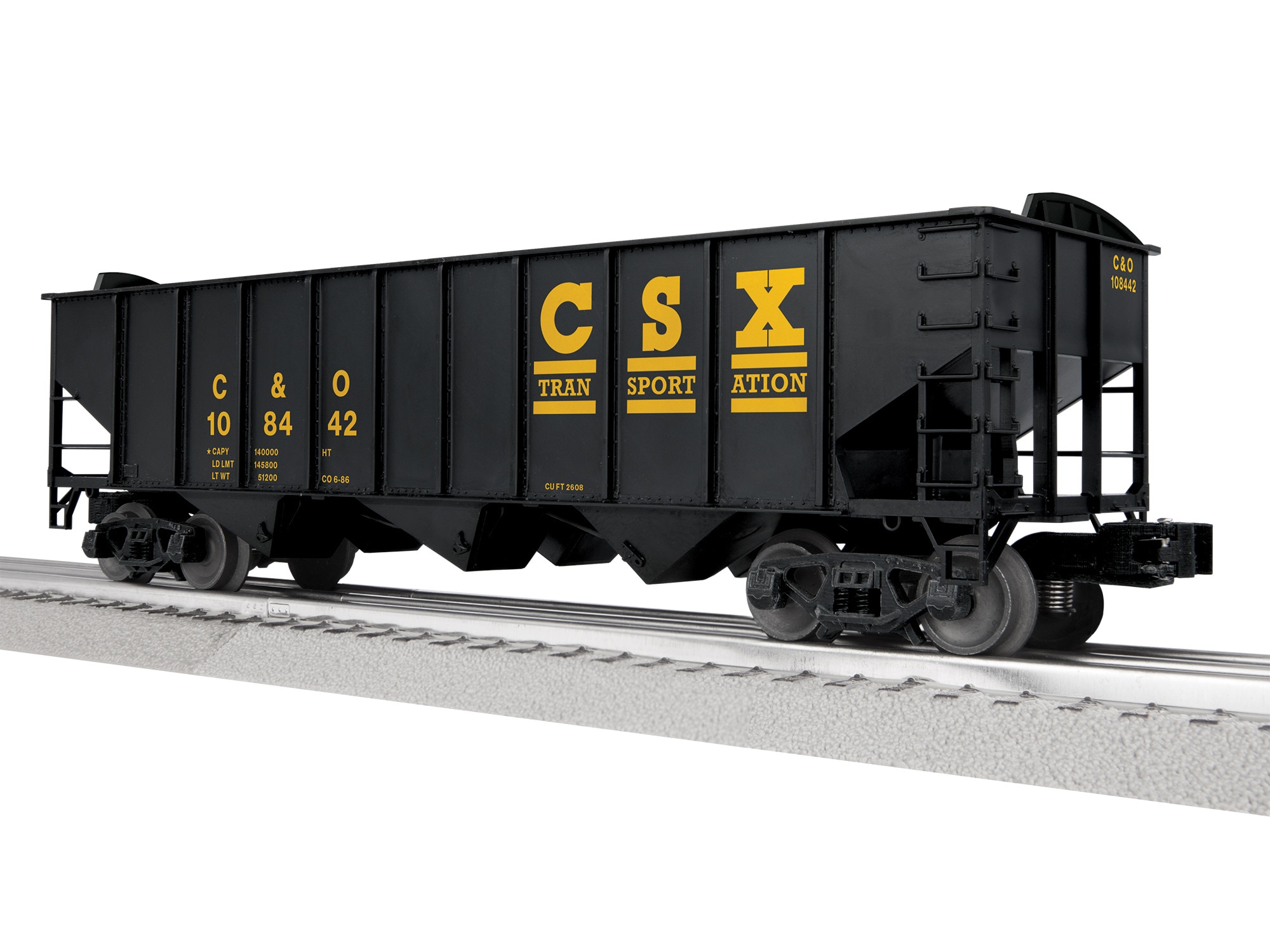 CSX 3-Bay Hopper w/Peaked Ends #108442