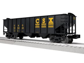 CSX 3-Bay Hopper w/Peaked Ends #108442