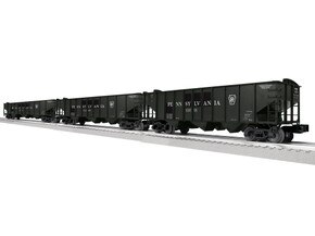 Pennsylvania 3-Bay Hopper w/Peaked Ends 3 Pack A