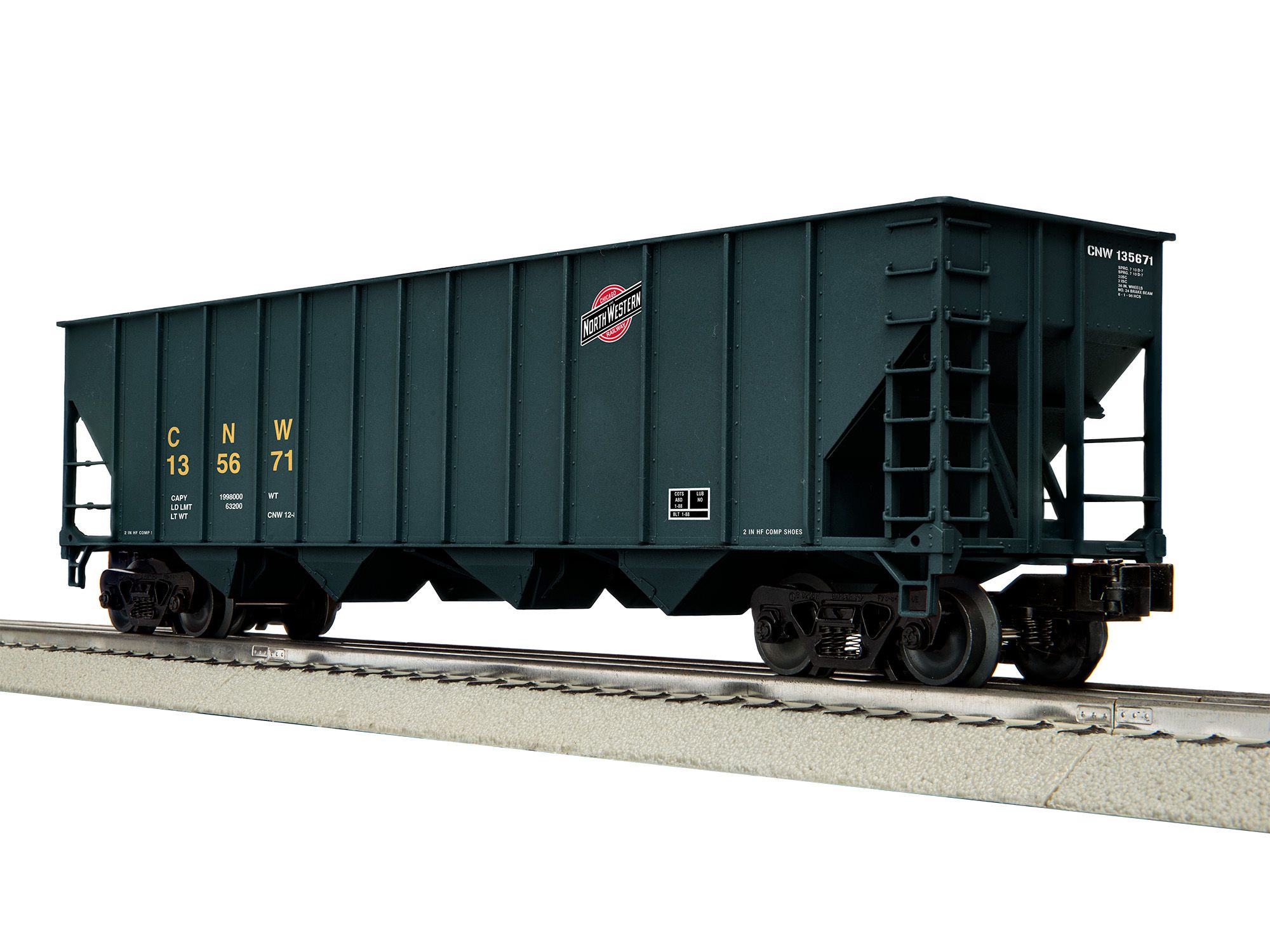 Chicago Northwestern 4-Bay Hopper 3 Pack A