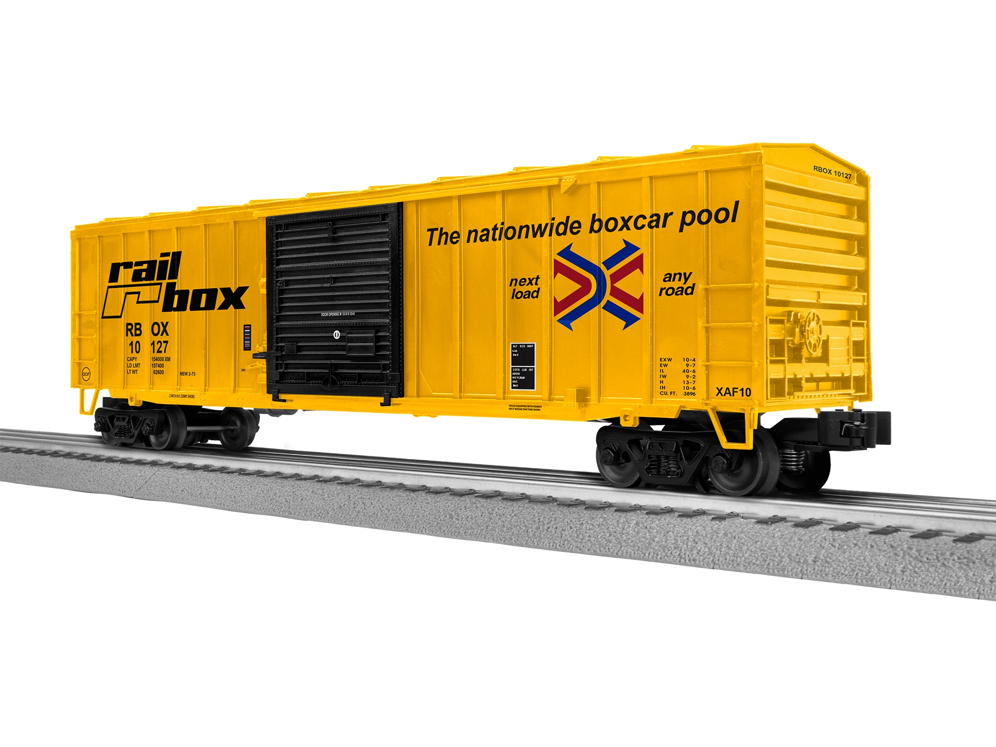 Railbox ACF 50' Boxcar #10127
