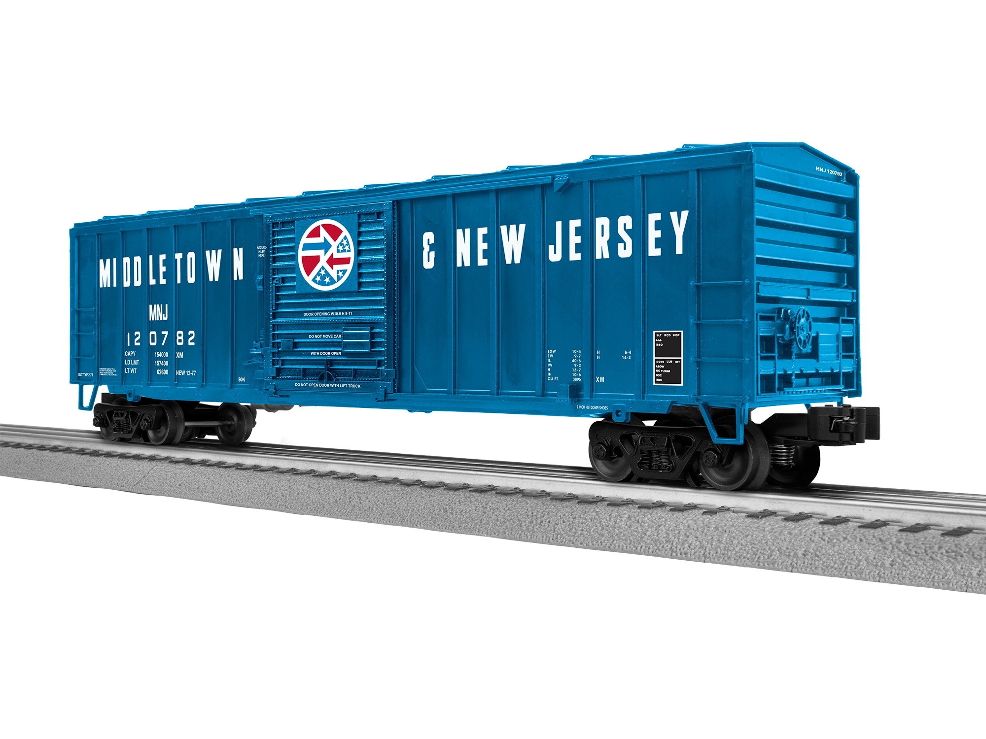 Middletown & New Jersey ACF 50' Boxcar #120782