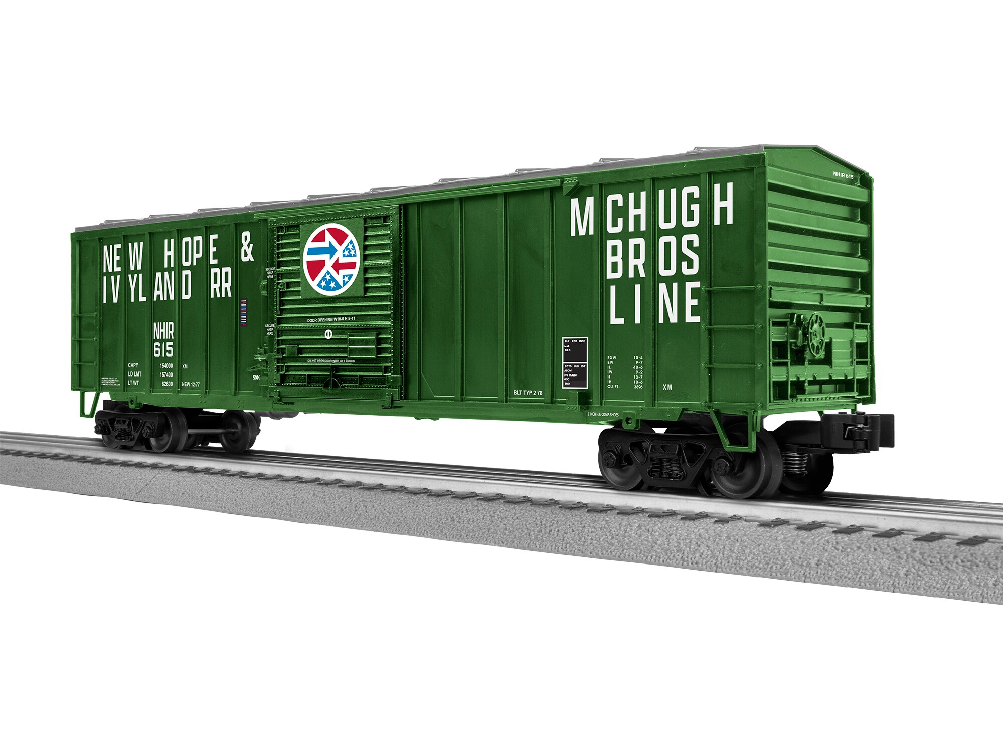 New Hope & Ivyland ACF 50' Boxcar #615