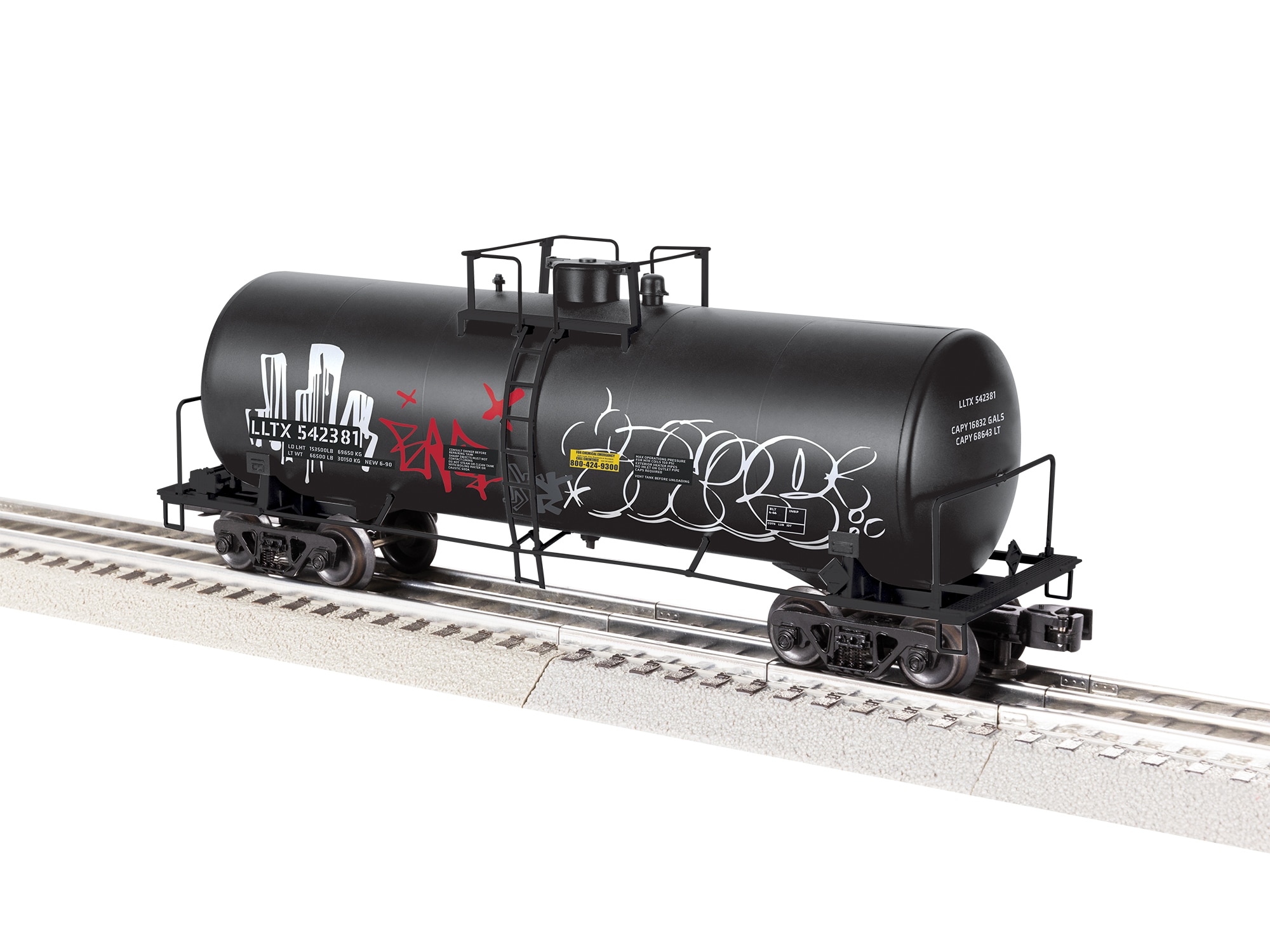 LLTX Graffiti 40' Tank Car #542381