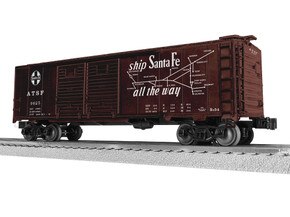 Santa Fe 40' Double Door Boxcar #4625