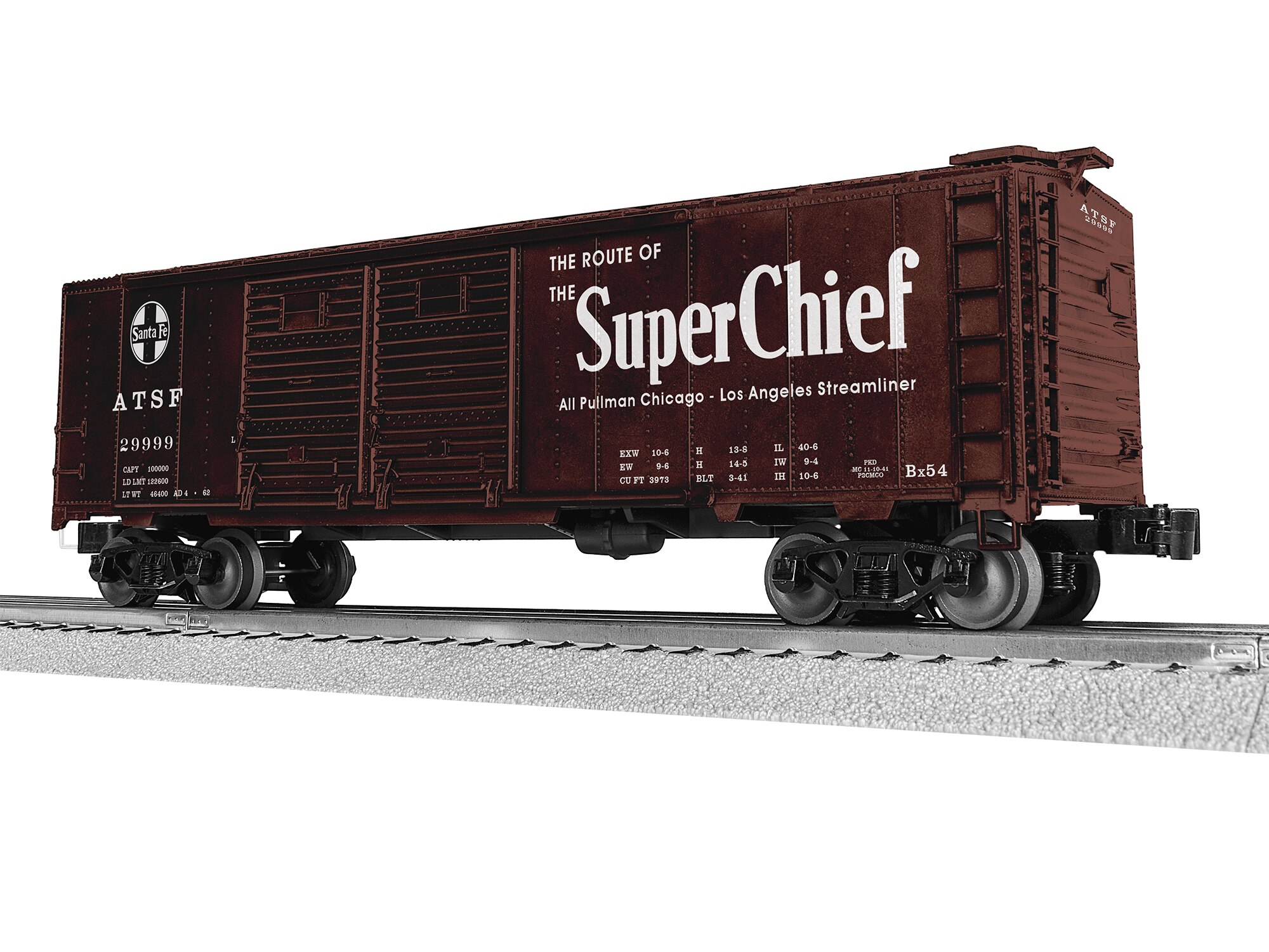 Santa Fe 40' Double Door Boxcar #29999