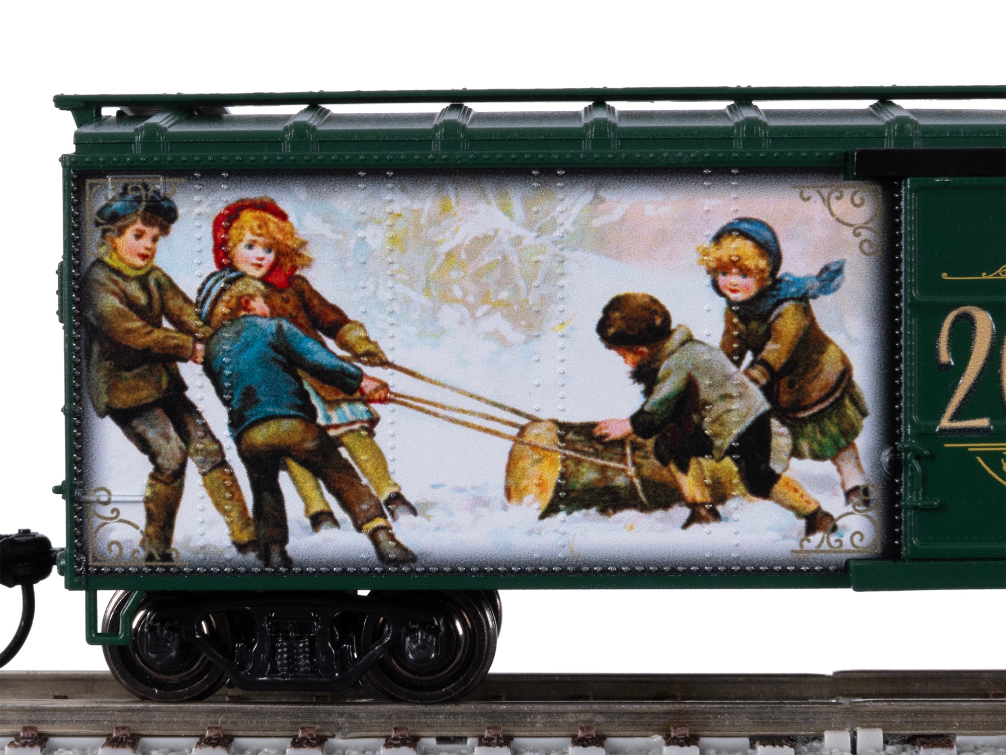 HO Christmas Boxcar