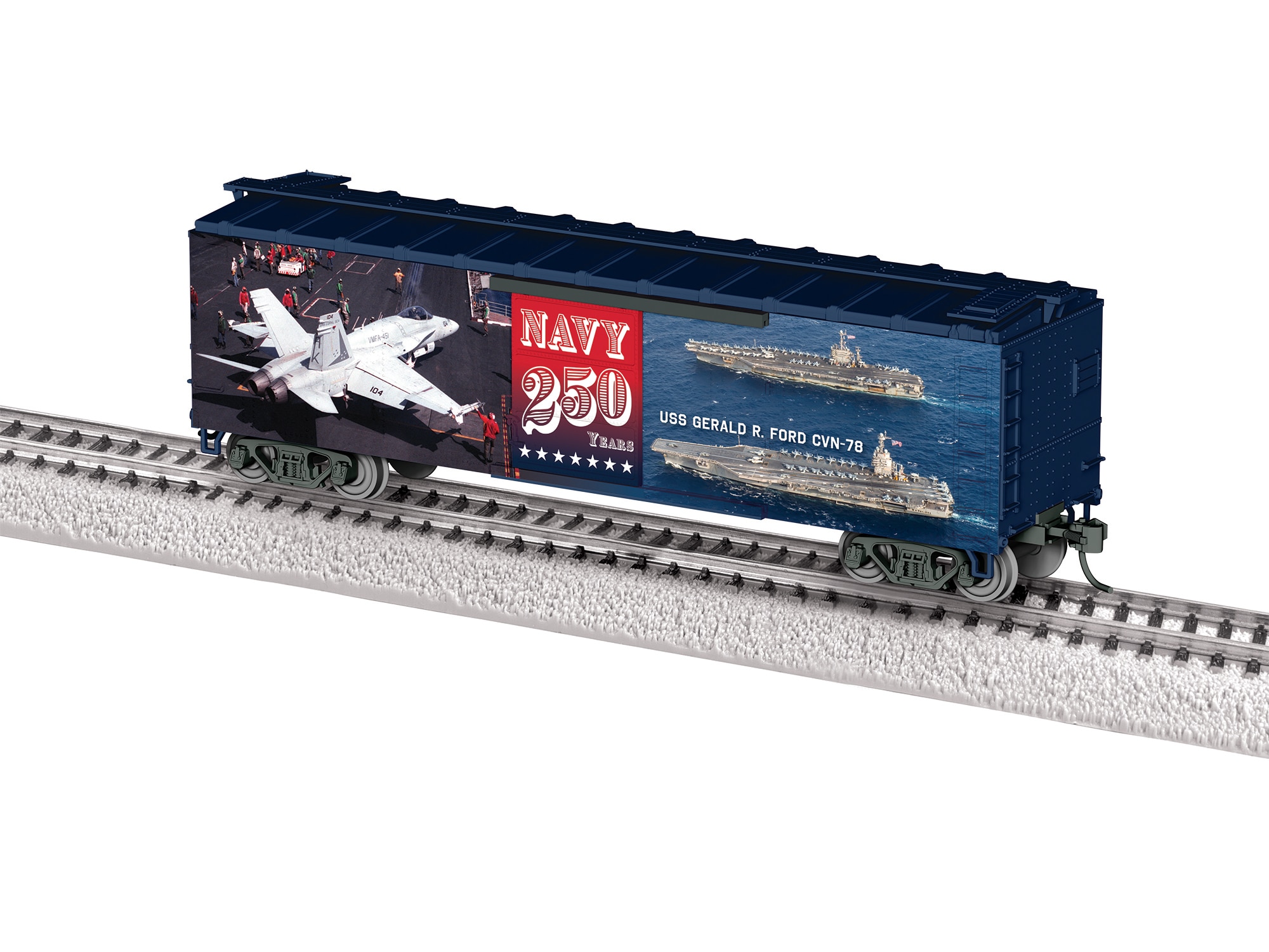 US Navy 250th Boxcar