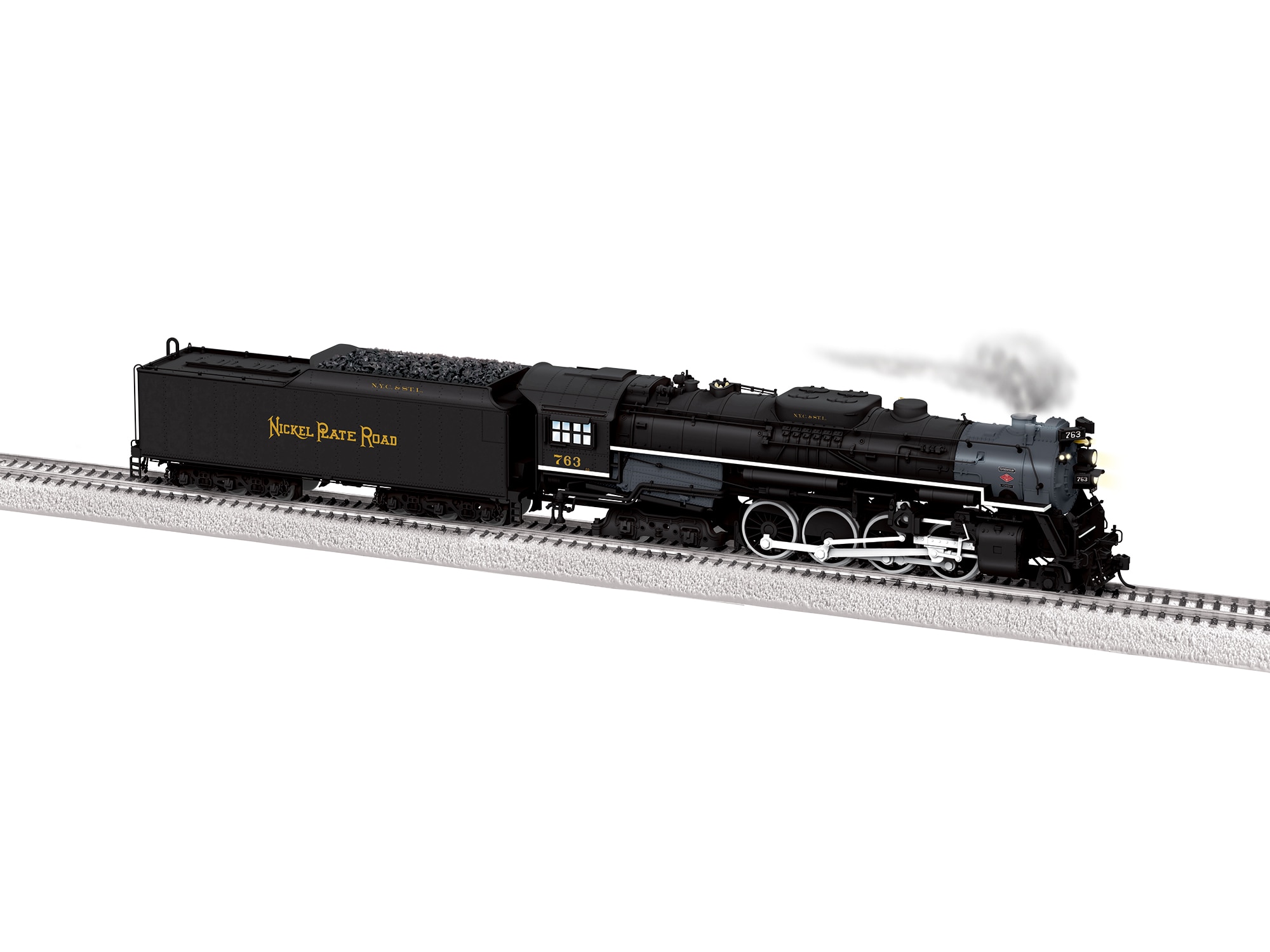 Nickel Plate Berkshire #763 w/Mars Light, DCC and sound