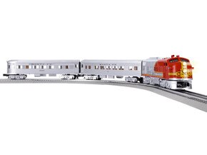LEC A 1950 Santa Fe Super Chief F7 EMD Battery Operated Train Set