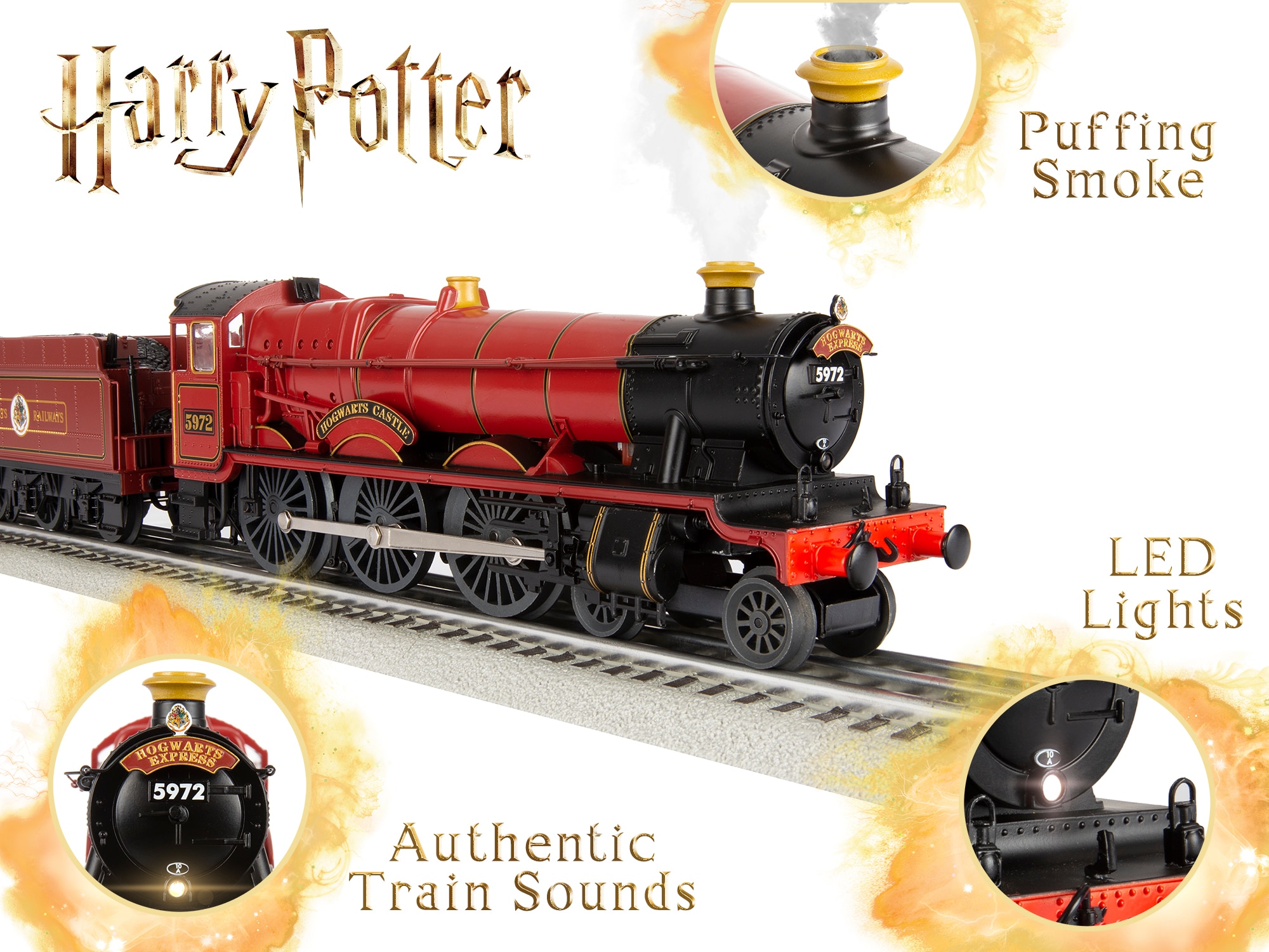 Hogwarts Express™ LionChief Set with Bluetooth 5.0