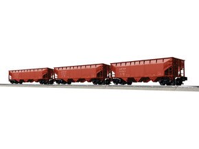 Santa Fe 3 Bay AAR Hopper 3 Pack A