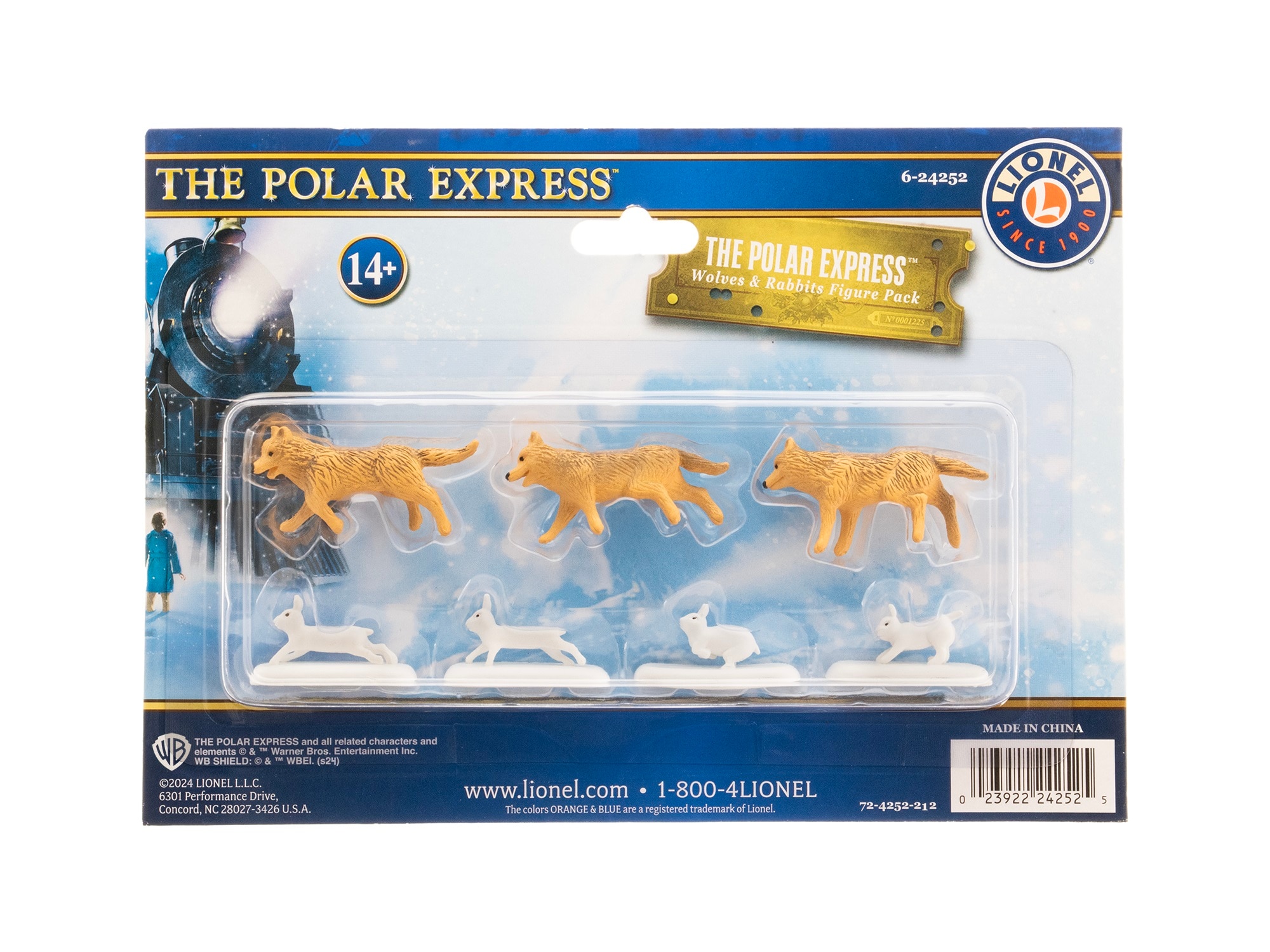The Polar Express™ Wolves and Rabbit Animal Pack