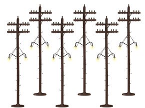 Scale Telephones - Lighted