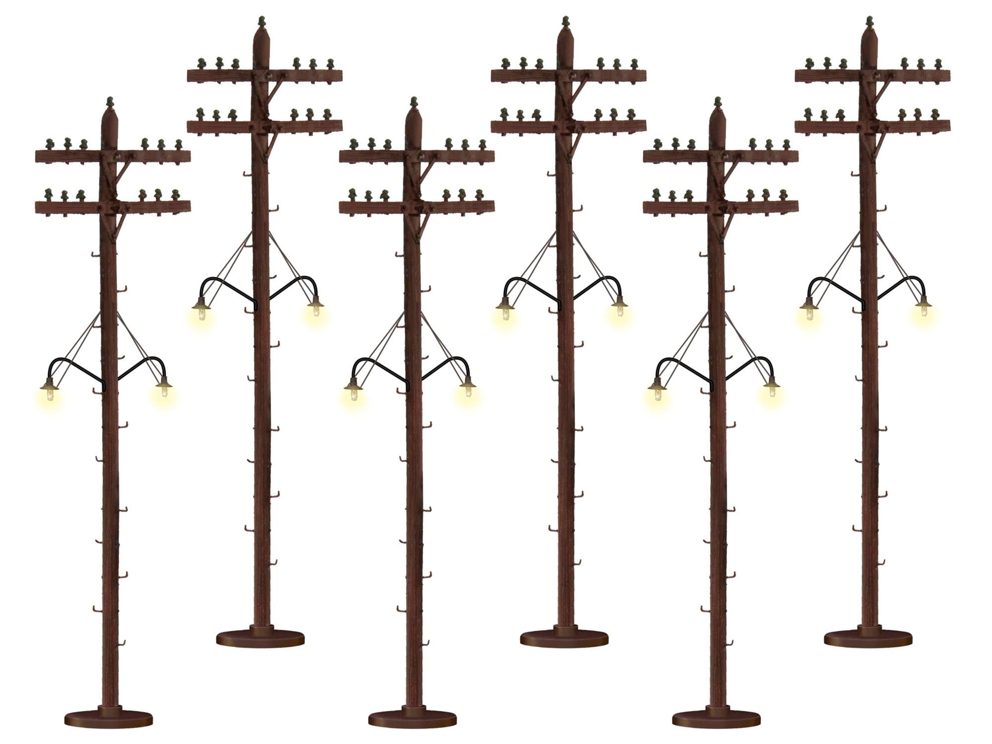 Scale Telephones - Lighted