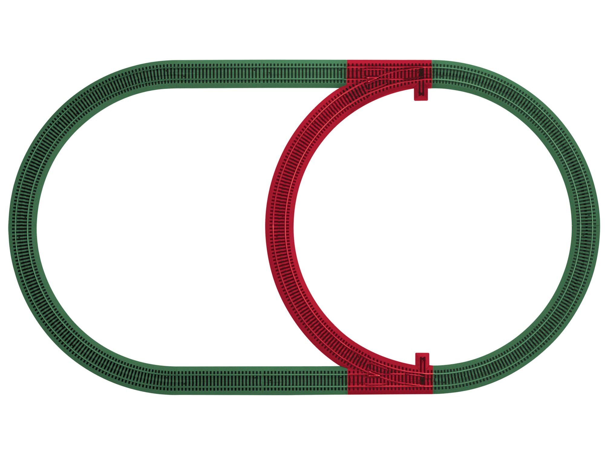 AF FasTrack Inner Passing Loop Add-On Track Pack