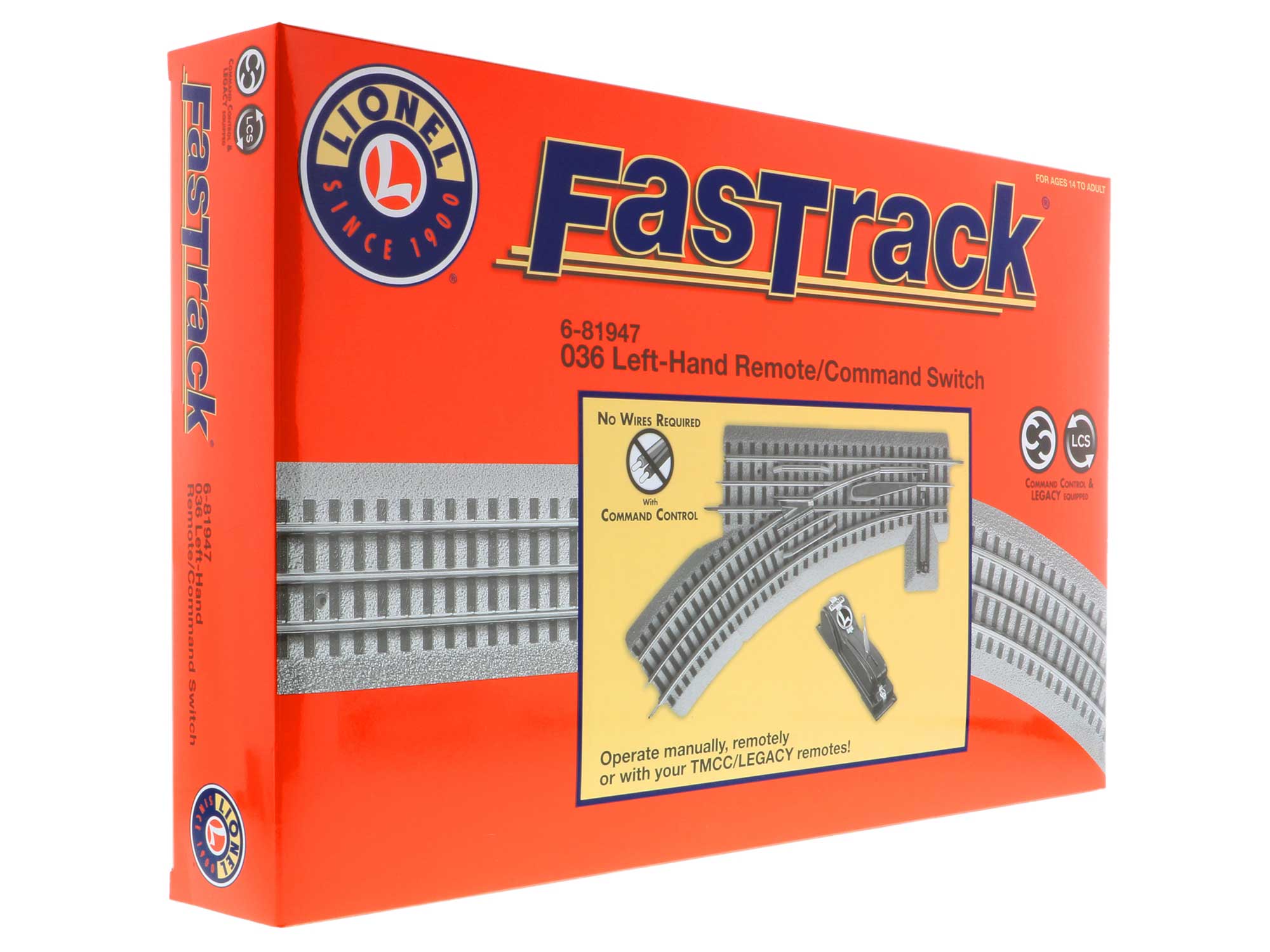 FasTrack O36 Remote/Command Switch - Left Hand