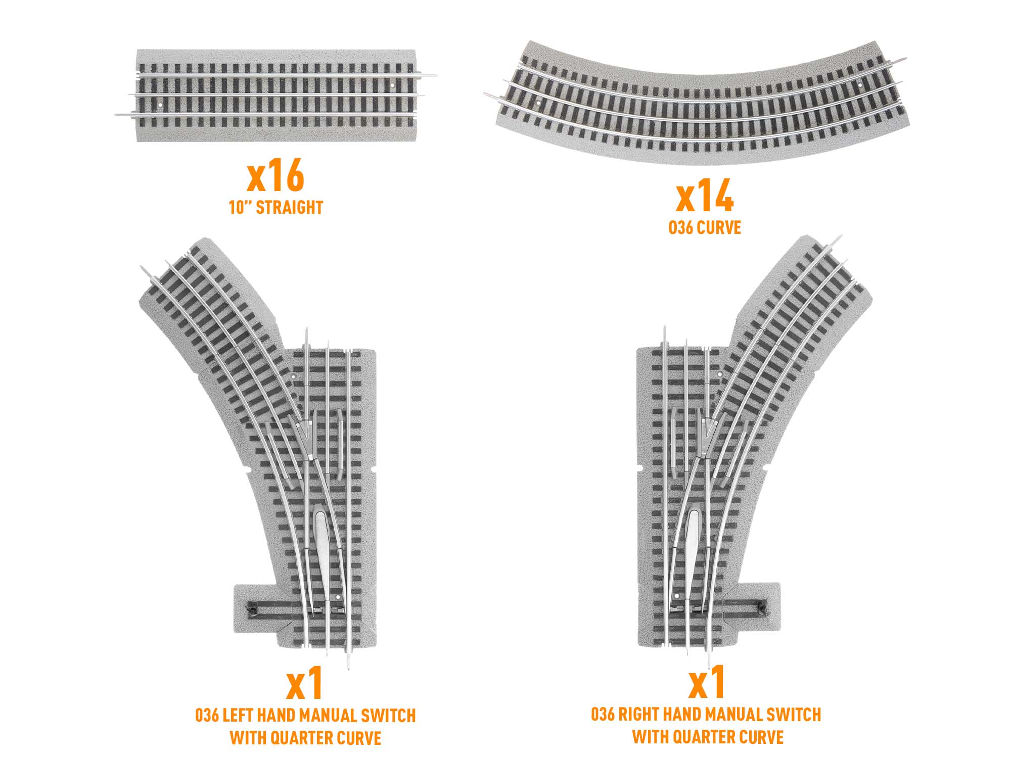 Deluxe FasTrack Layout (32 Piece Set)