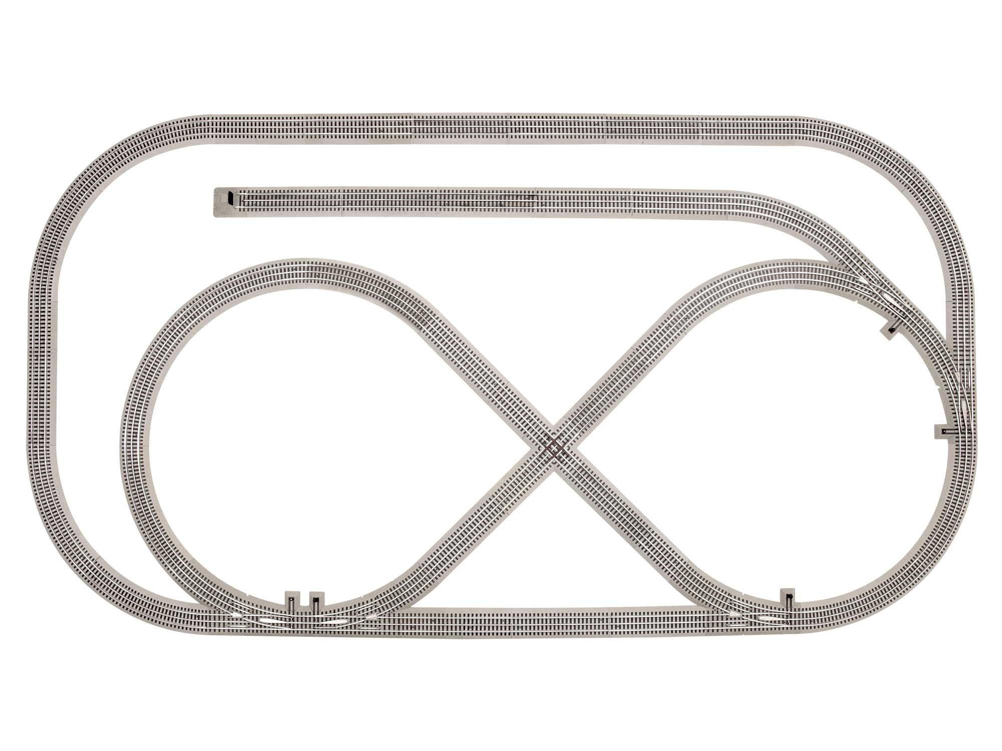 Deluxe FasTrack® Layout (50 Piece Set)