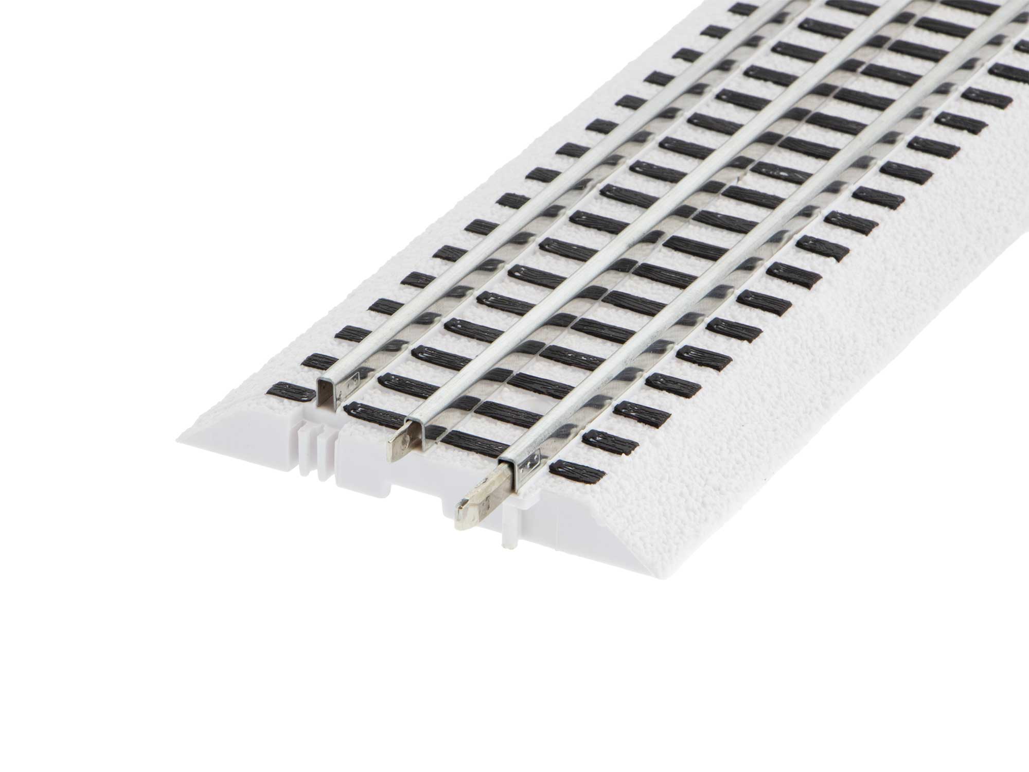 White 10" Straight FasTrack 4-Pack 